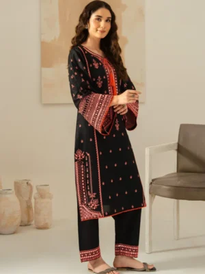 Ajal Embroidered 2-PC Maya Set