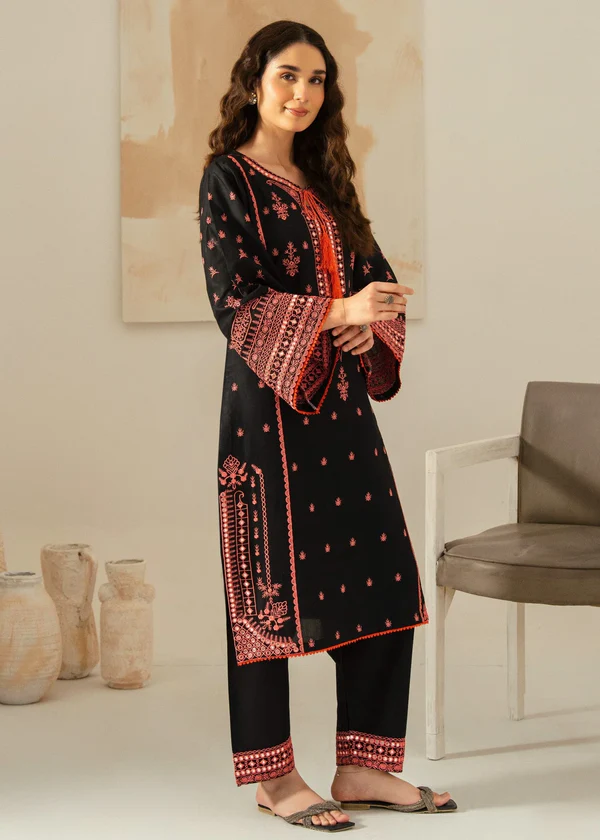 Ajal Embroidered 2-PC Maya Set